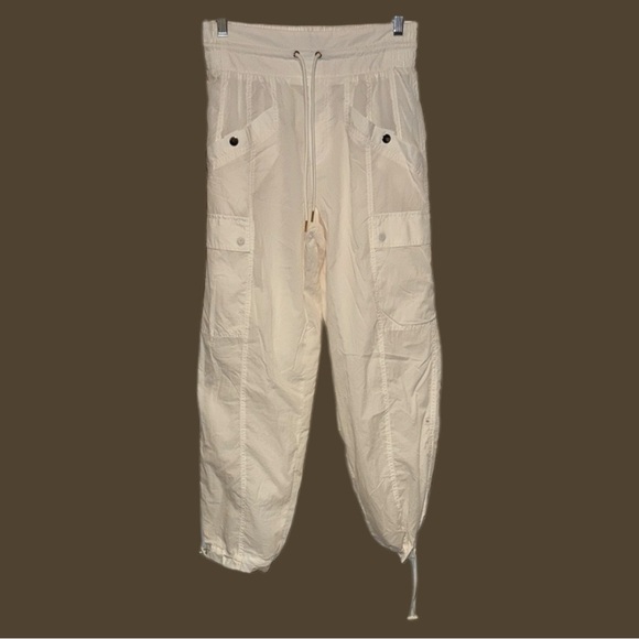 Athleta x Alicia Keys parachute high waist utility jogger pants size 4 - Picture 2 of 5